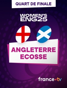france.tv - Rugby - Quart de finale de Coupe du monde féminine : Angleterre / Ecosse