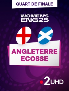 France 2 UHD - Rugby - Quart de finale de Coupe du monde féminine : Angleterre / Ecosse