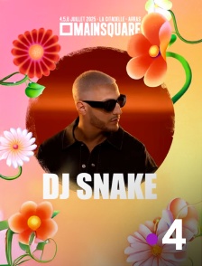 France 4 - DJ Snake au Main Square Festival