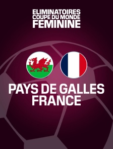 Football - Eliminatoires Coupe du monde féminine : Pays de Galles / France