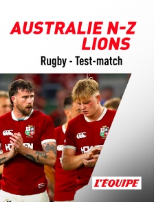 L'Equipe - Rugby - Test-match : Sélection Australie et Nouvelle-Zélande / Lions britanniques et irlandais