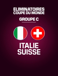 Football : Eliminatoires de la Coupe du monde - Italie / Suisse