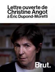 Brut - Lettre ouverte de Christine Angot à Éric Dupond-Moretti