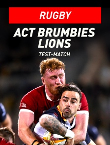 Rugby - Test-match : ACT Brumbies / Lions