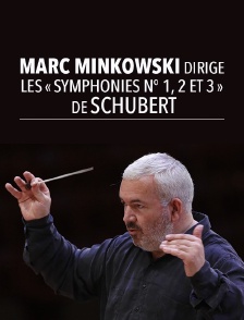 Marc Minkowski dirige les «Symphonies n° 1, 2 et 3», de Schubert
