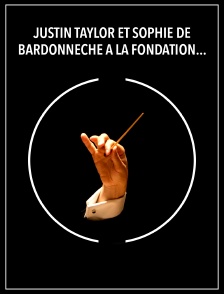 Justin Taylor et Sophie de Bardonnèche à la Fondation Singer Polignac