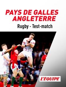Rugby - Test-match : Pays de Galles / Angleterre