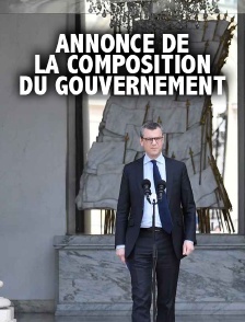 Annonce de la composition du gouvernement