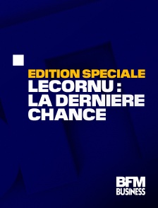 BFM Business - Edition spéciale "Lecornu : la dernière chance"