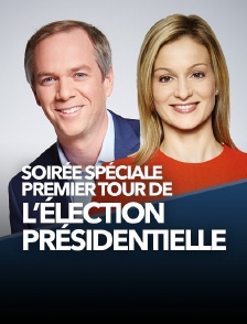 Soirée spéciale premier tour de l'élection présidentielle
