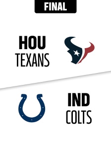 Texans - Colts