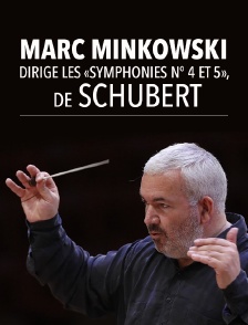 Marc Minkowski dirige les «Symphonies n° 4 et 5», de Schubert