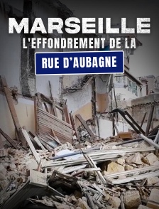Marseille : l'effondrement de la rue d'Aubagne