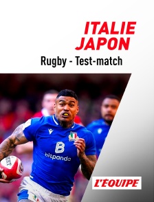 L'Equipe - Rugby - Test-match : Italie / Japon