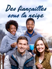 Mariage parfait sous la neige