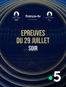 Paris 2024 - Epreuves du 29 juillet : Session du soir