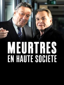 Meurtres en haute société : la vieille dame et...