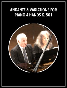 Andante & Variations for piano 4 hands K. 501