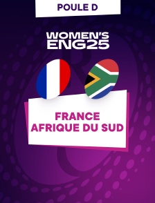 Rugby - Coupe du monde féminine 2025 : France / Afrique du Sud