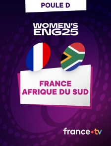 france.tv - Rugby - Coupe du monde féminine 2025 : France / Afrique du Sud en replay