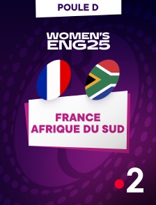 France 2 - Rugby - Coupe du monde féminine 2025 : France / Afrique du Sud