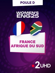 France 2 UHD - Rugby - Coupe du monde féminine 2025 : France / Afrique du Sud