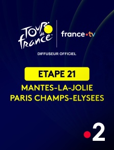 France 2 - Cyclisme - Tour de France - 21e étape . Mantes-la-Ville - Paris Champs-Elysées (132,3 km)