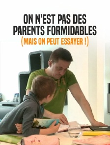 On n'est pas des parents formidables (mais on peut essayer !)