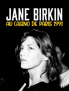 Jane Birkin au Casino de Paris 1991