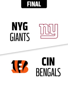 Giants - Bengals