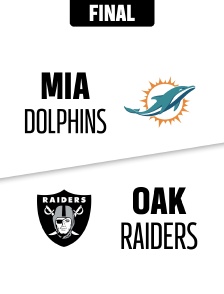 Dolphins - Raiders