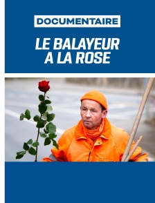 Le balayeur à la rose