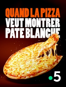 Quand la pizza veut montrer pâte blanche