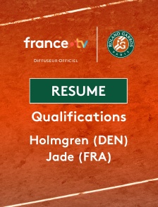Roland-Garros - Qualifications - 2er tour : le résumé de August Holmgren vs Daniel Jade