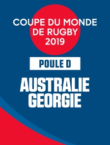 Coupe du Monde de Rugby 2019 - Australie / Géorgie