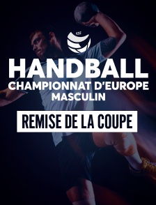 Euro masculin - Remise de la coupe - 2024