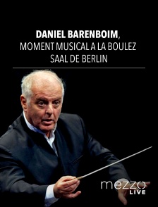 Mezzo Live HD - Daniel Barenboim : moments musicaux à la Boulez Saal de Berlin