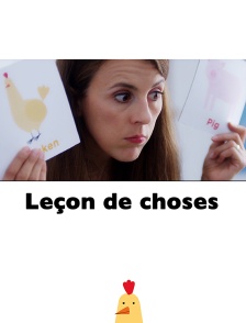 Leçon de choses