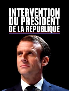 Intervention du président de la République