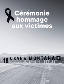 Cérémonie hommage aux victimes à Crans-Montana