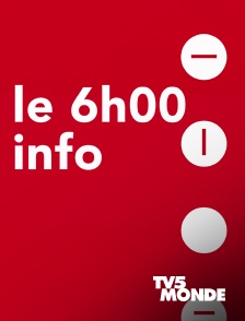 TV5MONDE - Le 6h info