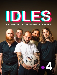 Idles en concert à l'Elysée-Montmartre