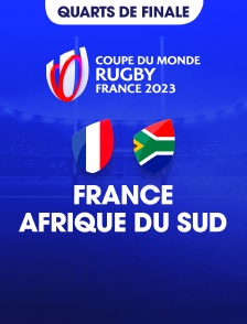 Rugby - Coupe du monde 2023 : 1/4 de finale - France / Afrique du Sud