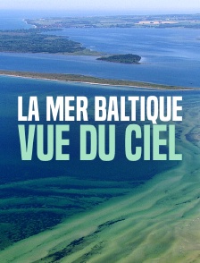 La mer Baltique vue du ciel