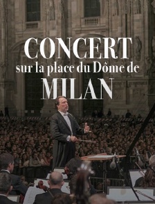 Concert sur la place du Dôme de Milan