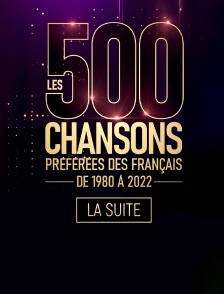 Les 500 chansons préférées des Français de 1980 à 2022 : la suite