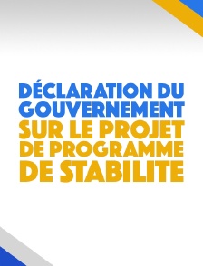 Déclaration du gouvernement sur le projet de programme de stabilité pour 2018-2022