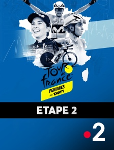France 2 - Cyclisme - Tour de France Femmes 2023 : étape 2 (Clermont-Ferrand / Mauriac)