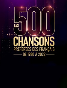 Les 500 chansons préférées des Français de 1980 à 2022