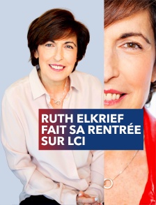 Ruth Elkrief fait sa rentrée sur LCI